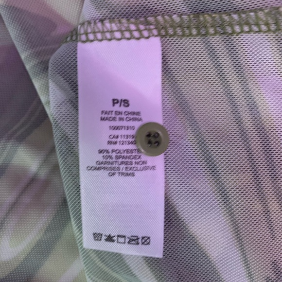 Green Funky Long Sleeve Button Up - Picture 2 of 4